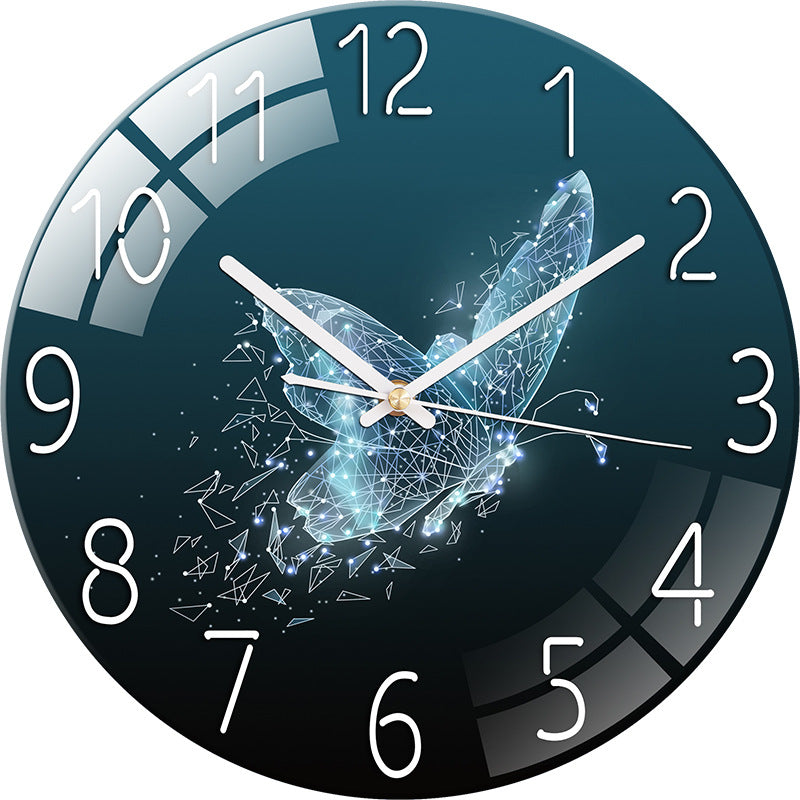 Elegant Silent Quartz Wall Clock - Image 1