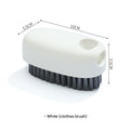 Gray White Laundry Brush
