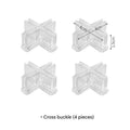 Cross Buckle (Set of 4)