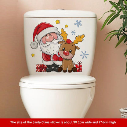 removable holiday toilet stickers 6