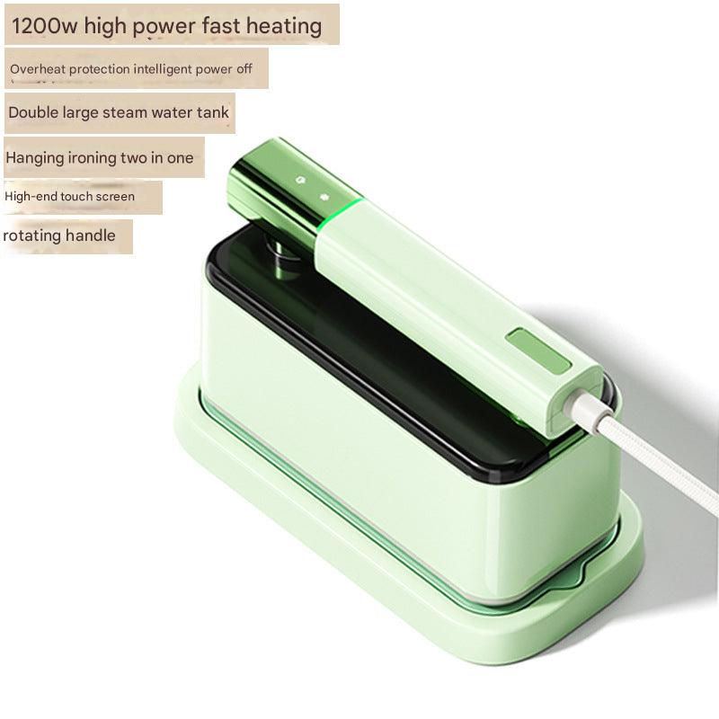 Portable steam iron with water tank