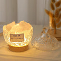 Crown White Crystal + USB Base