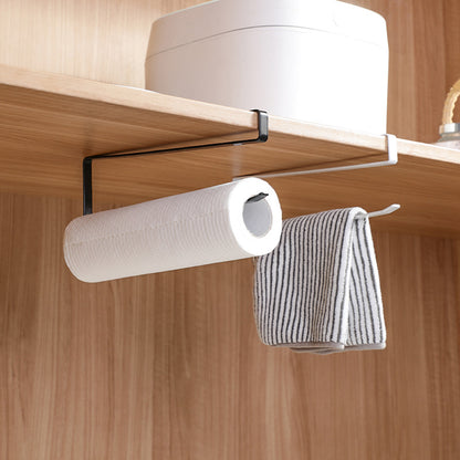 iron paper towels and essentials rack