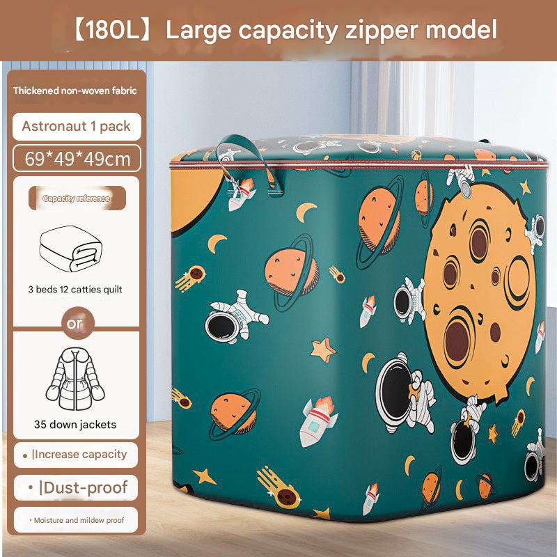Non-woven storage bag beige daisy