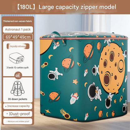 Non-woven storage bag beige daisy