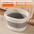 Gray Foot Soaking Bucket without Lid