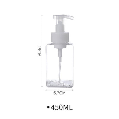 manual foam pump bottle