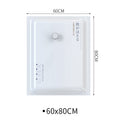 Milky White [60*80cm] (Pack of 2)