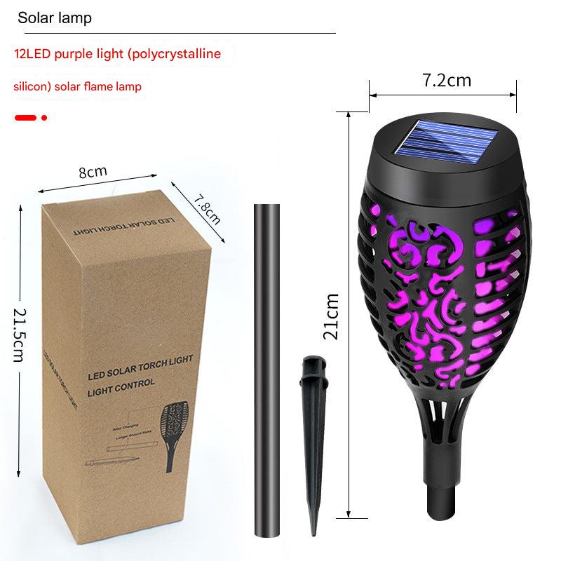 Durable stake lamp for garden decoration