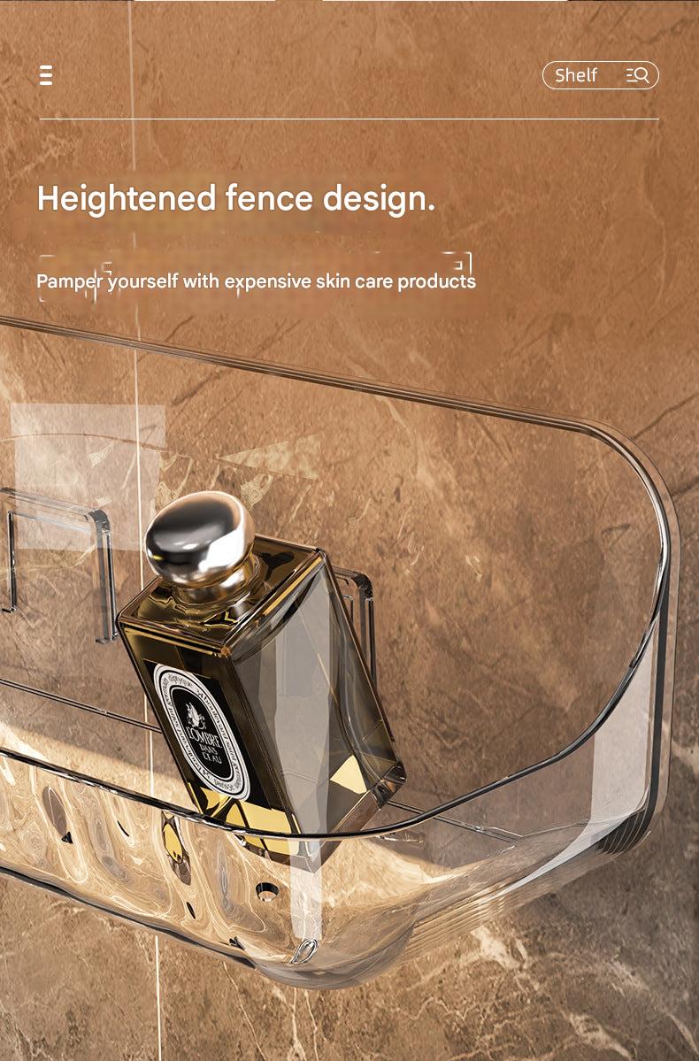 Compact wall shelf for beauty products image 7